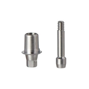 Mediden Osstem TS Mini Compatible Titanium Abutment With Screw 4mm - Hex (TB-H-57)